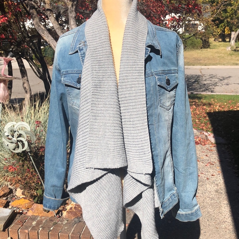 Women’s jeans cardigan